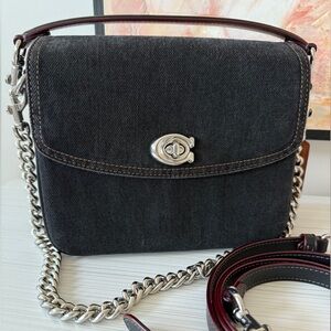 Adorable New Condition Cassie 19 in Black Denim